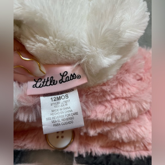 Little Lass faux fur jacket - Picture 3 of 8